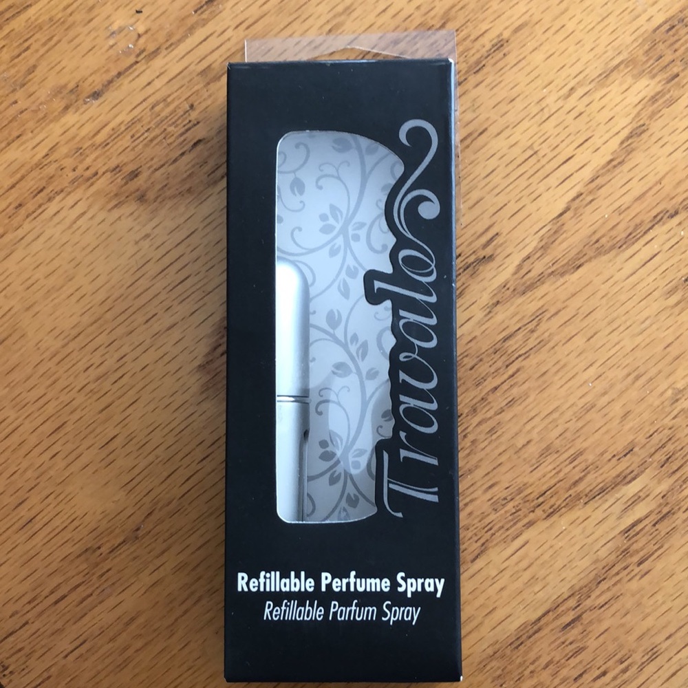 Travalo 0.13 oz/4.0 ml Classic Silver Spray Atomiser for Unisex NEW #2